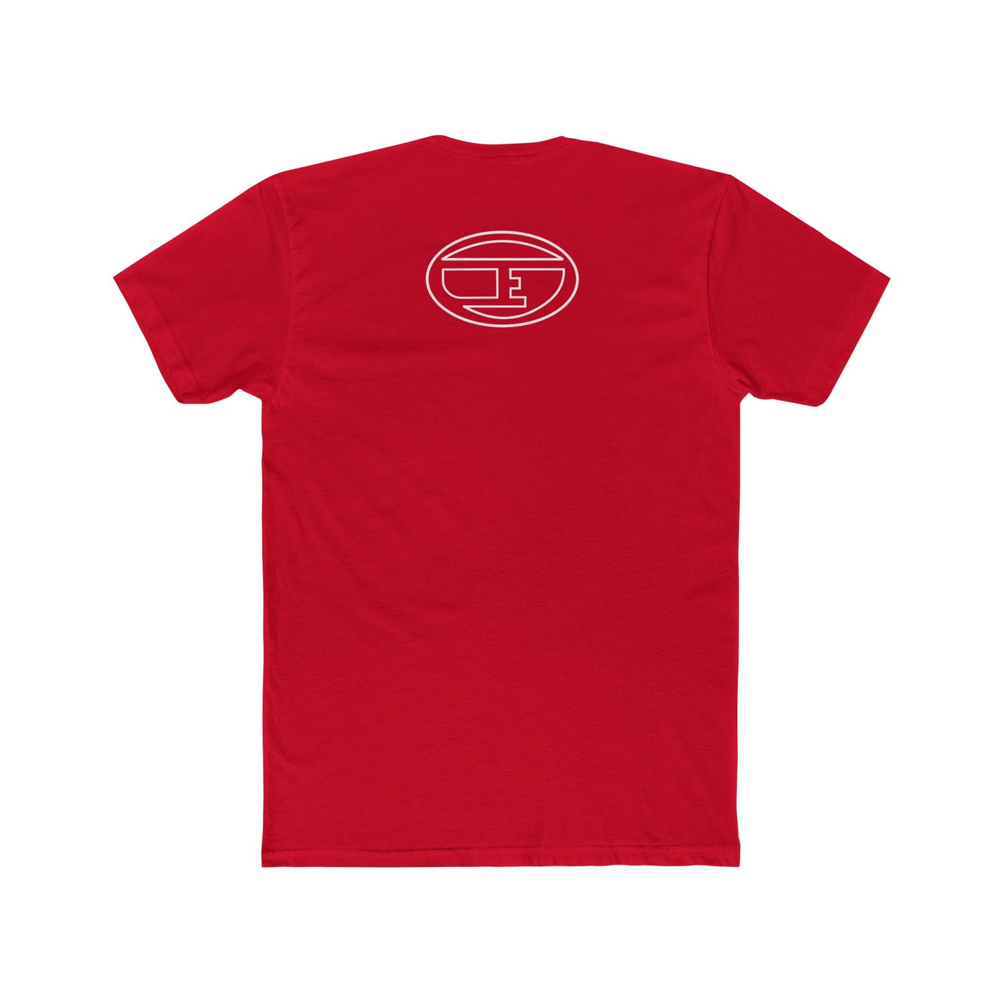 Funny Unisex Cotton Crew Tee - "Get Off My D Please"