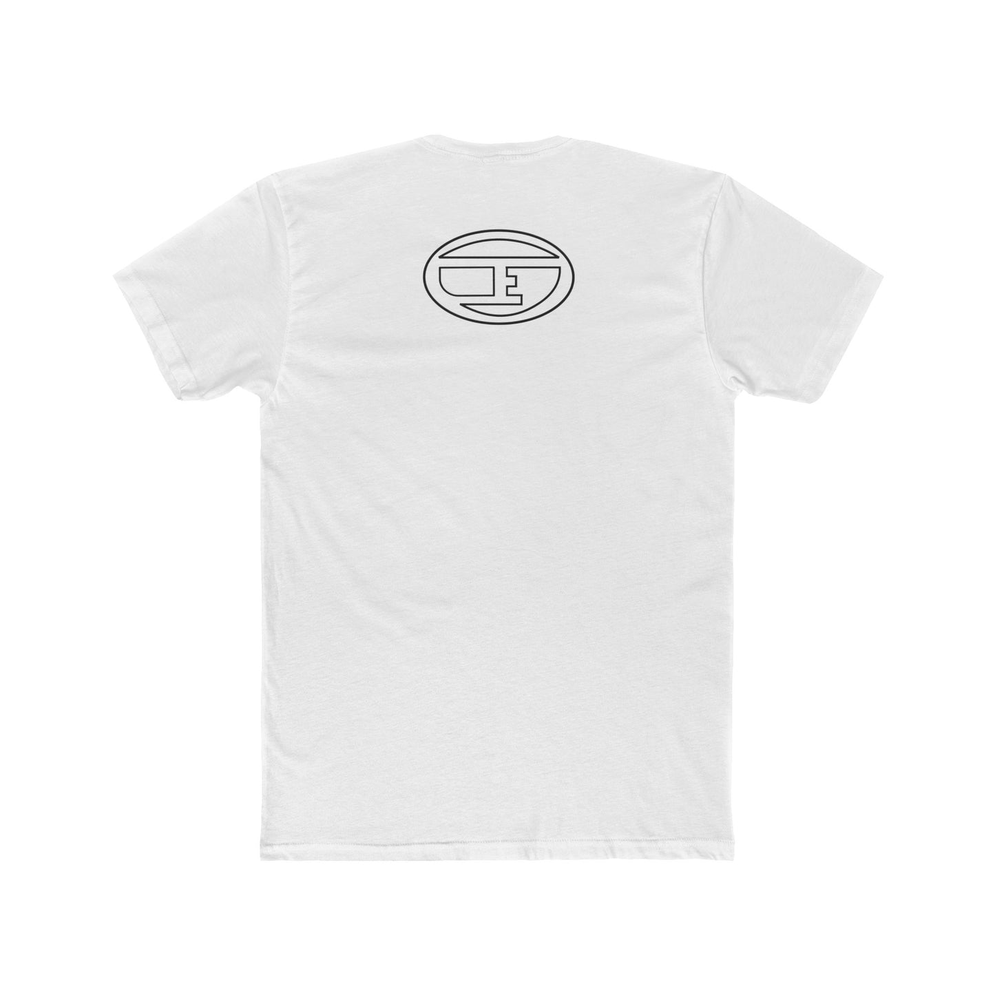 Funny Unisex Cotton Crew Tee - "Get Off My D Please"