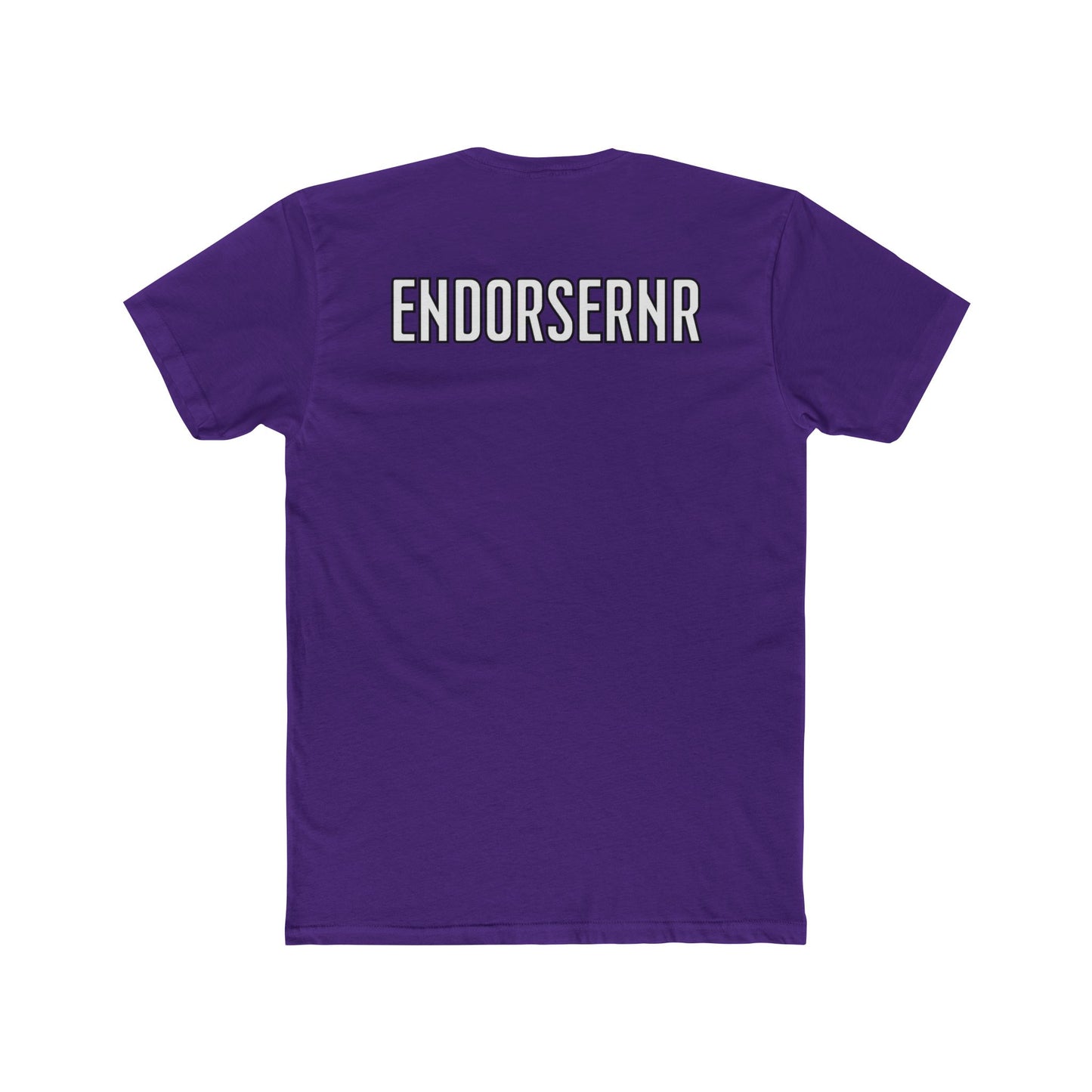 ENDORSERNR Statement Tee for Casual Style - Unisex Cotton Crew Tee