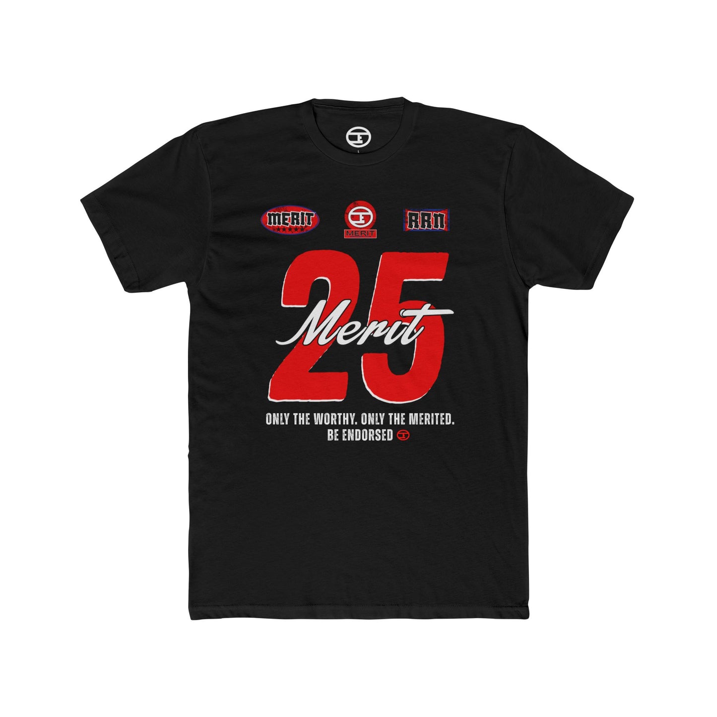 Merit Achievement Crew Tee | Fun Unisex T-Shirt