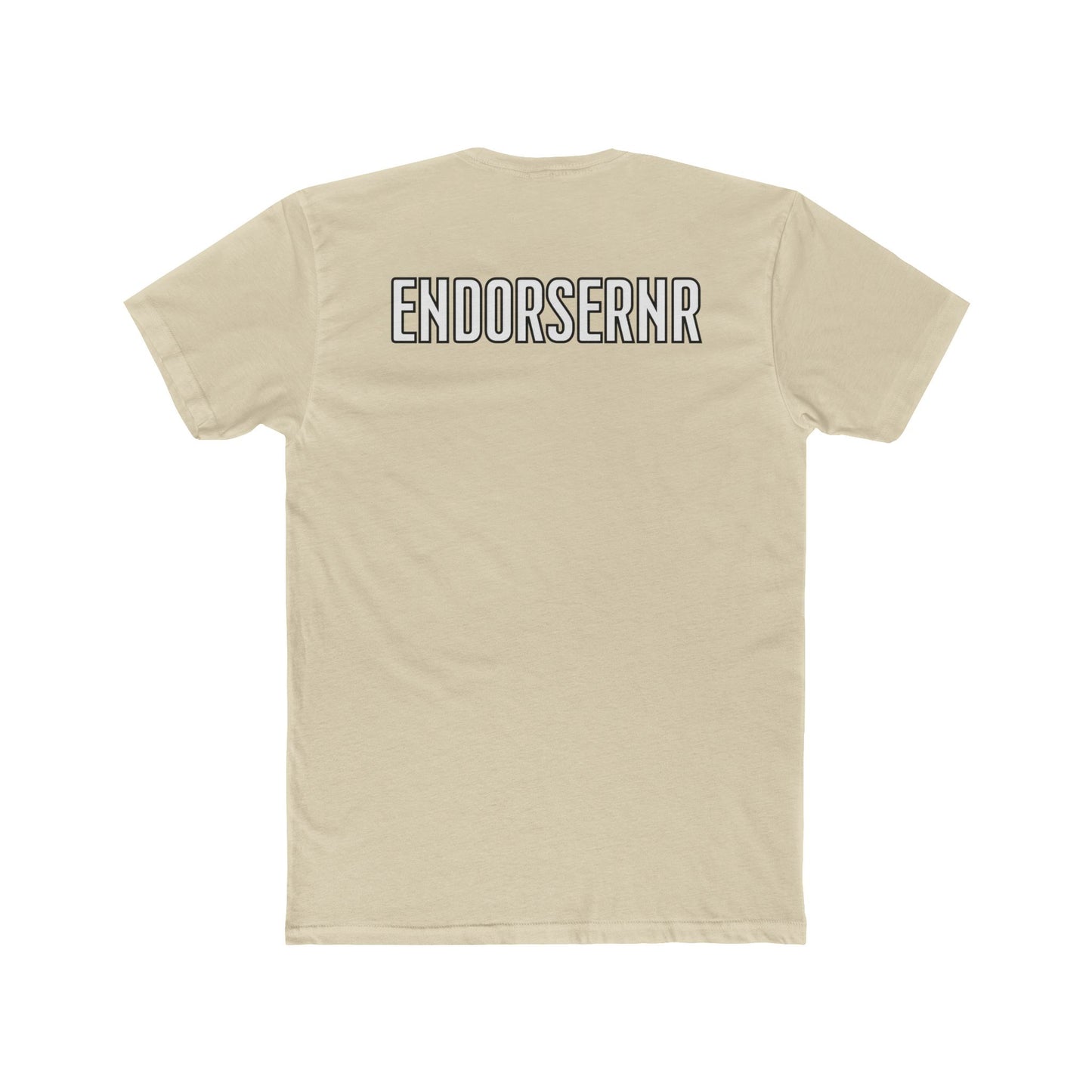 ENDORSERNR Statement Tee for Casual Style - Unisex Cotton Crew Tee