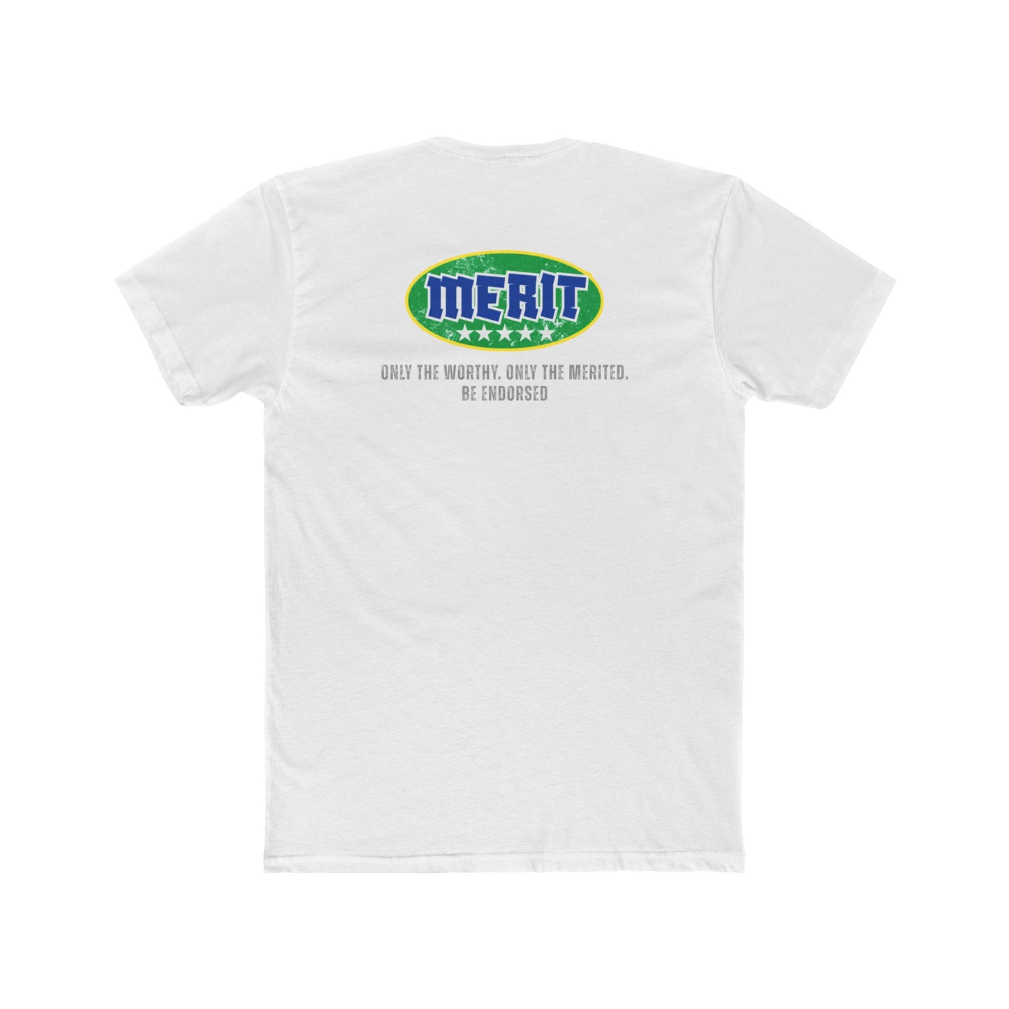 Merit Achievement Crew Tee | Fun Unisex T-Shirt