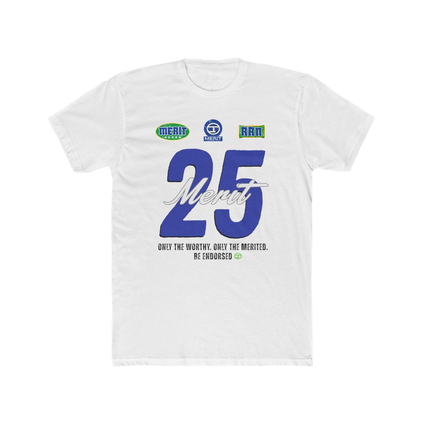 Merit Achievement Crew Tee | Fun Unisex T-Shirt