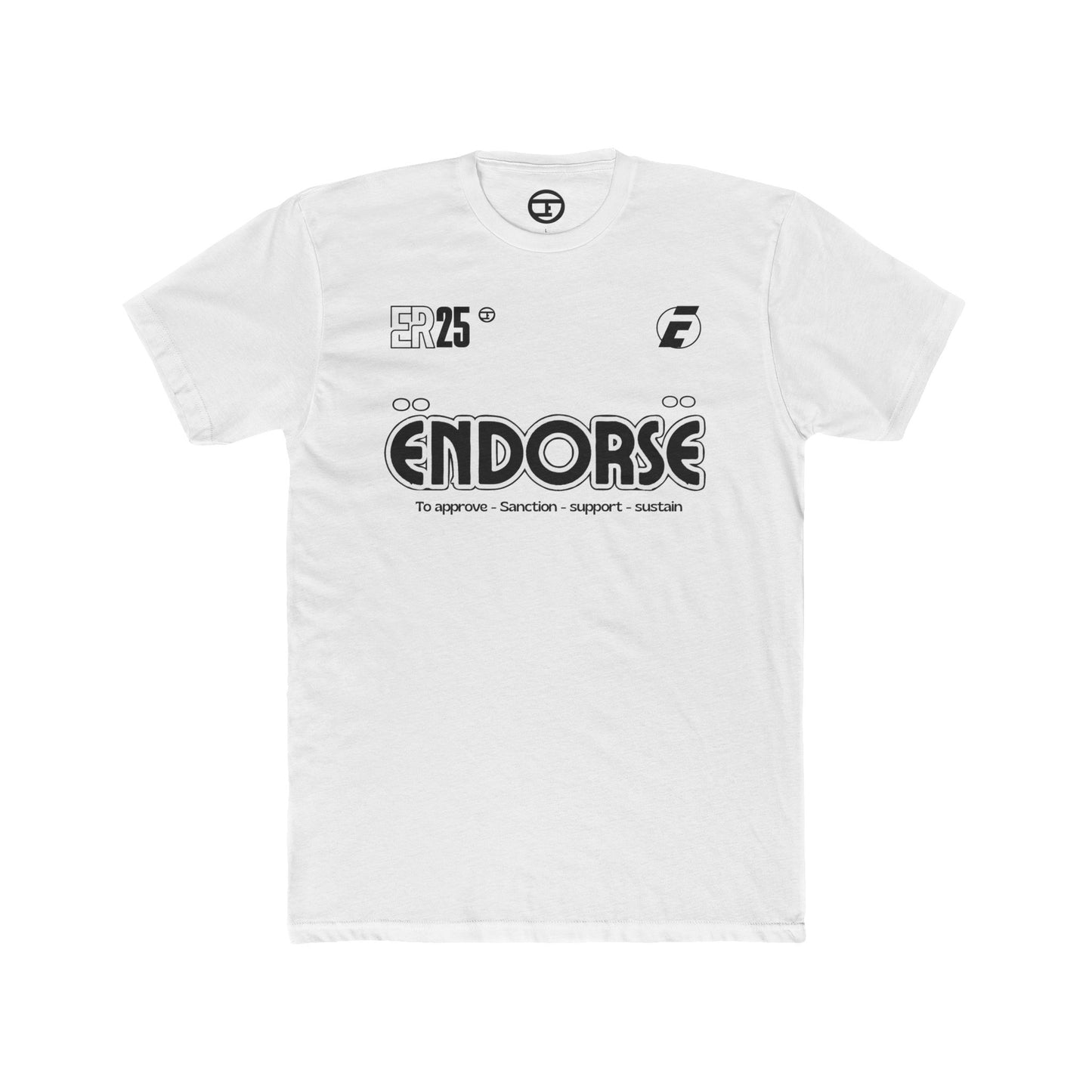 Unisex Cotton Crew Tee - 'ENDORSE' Graphic Tee for Casual Style