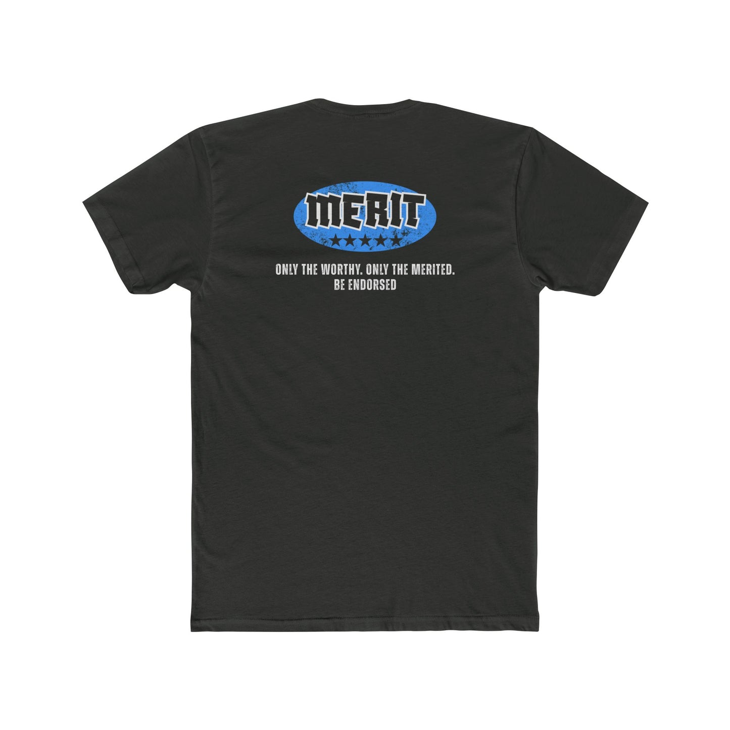 Merit Achievement Crew Tee | Fun Unisex T-Shirt