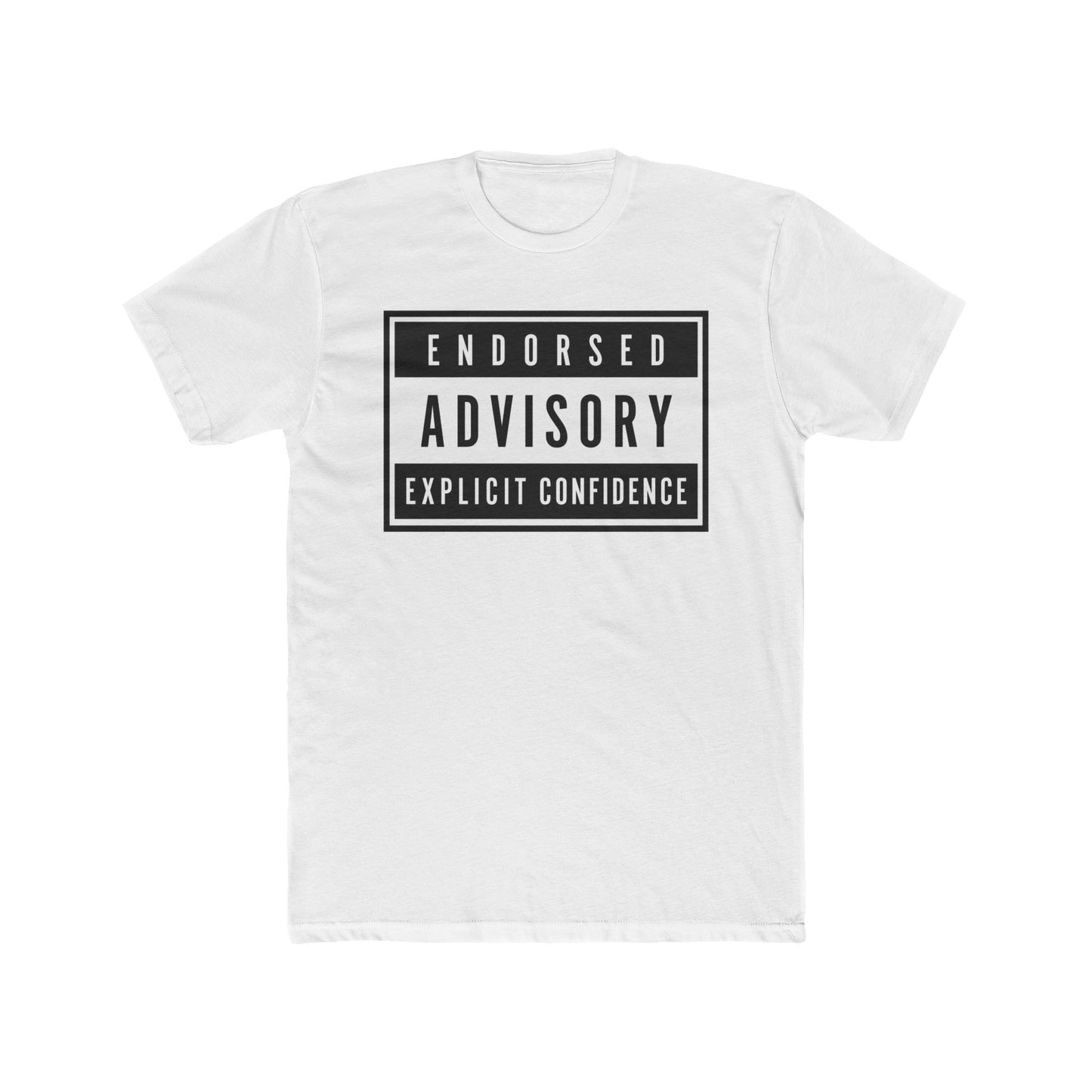 Advised Unisex Cotton Crew Tee