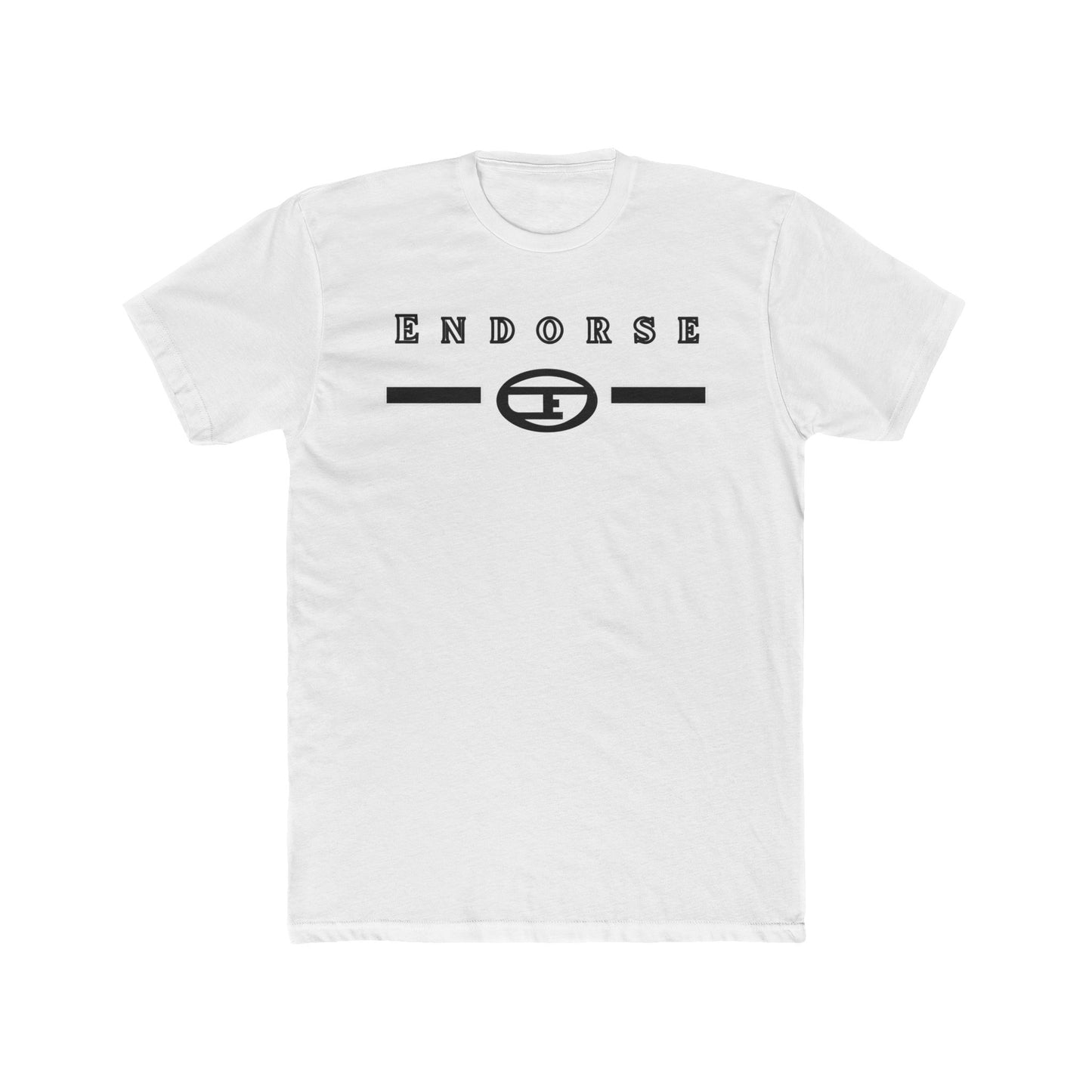 Unisex Cotton Crew Tee - 'Endorse' Graphic Tee for Casual Style