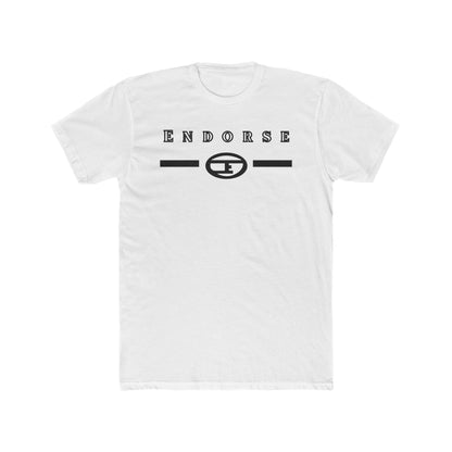 Unisex Cotton Crew Tee - 'Endorse' Graphic Tee for Casual Style