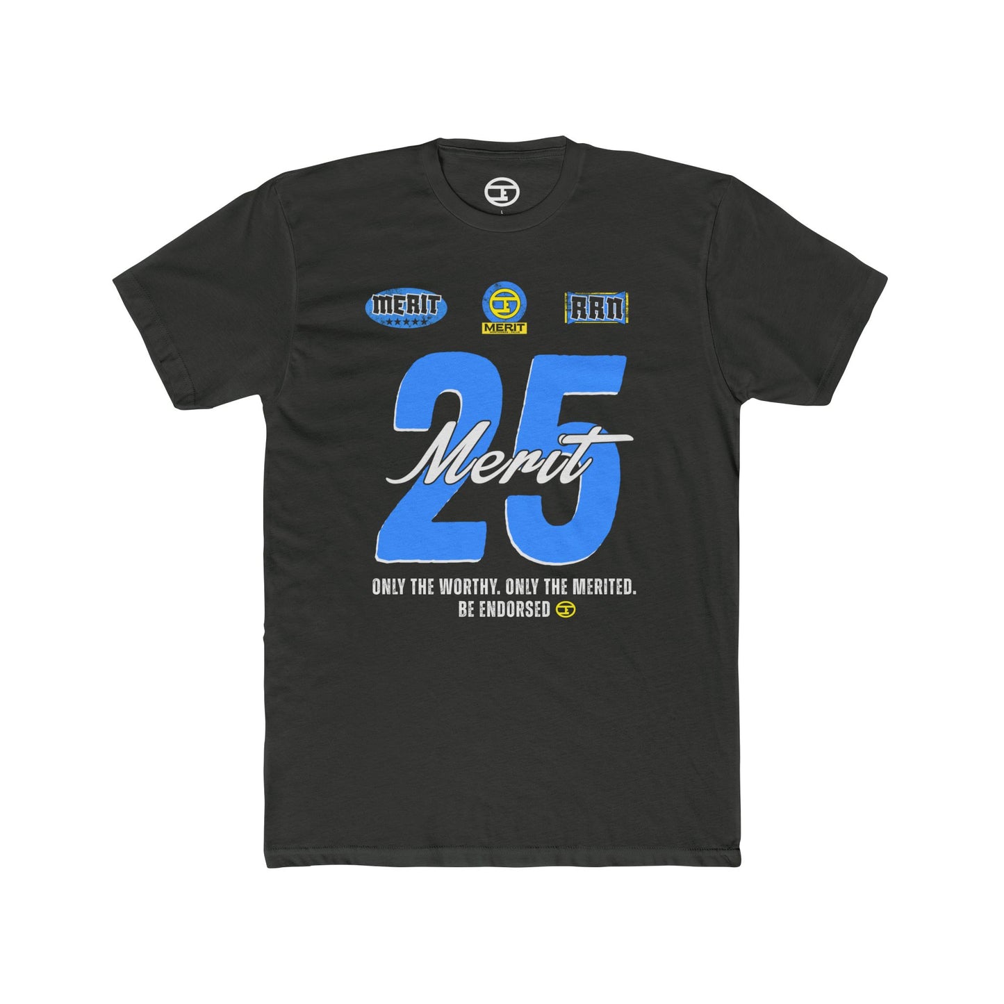 Merit Achievement Crew Tee | Fun Unisex T-Shirt