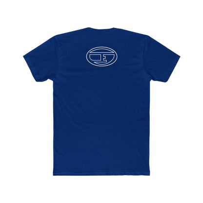 Funny Unisex Cotton Crew Tee - "Get Off My D Please"